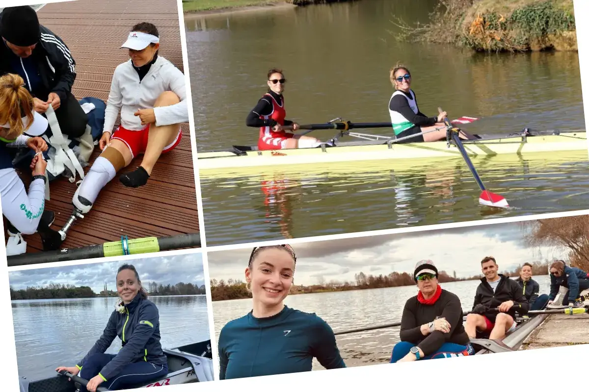 Aurore Bailleul à l'aviron : appareillage sur le ponton, sortie en deux de couple et vie d'équipe